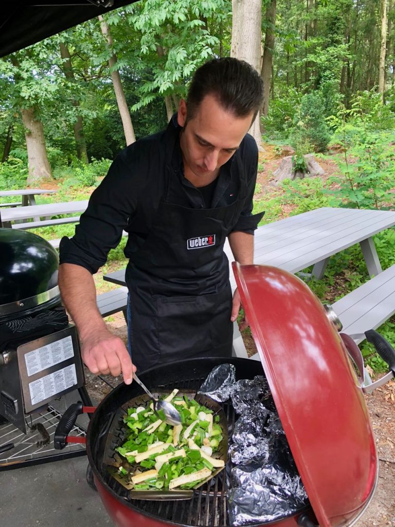 Weber backyard hero groente
