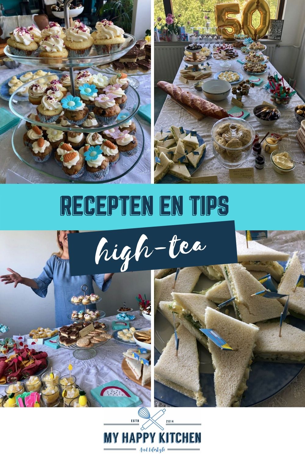 High tea organiseren tips en recepten My happy kitchen & lifestyle