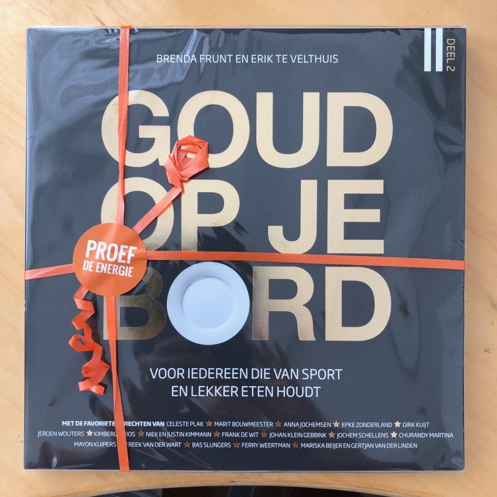 kookboek goud op je bord
