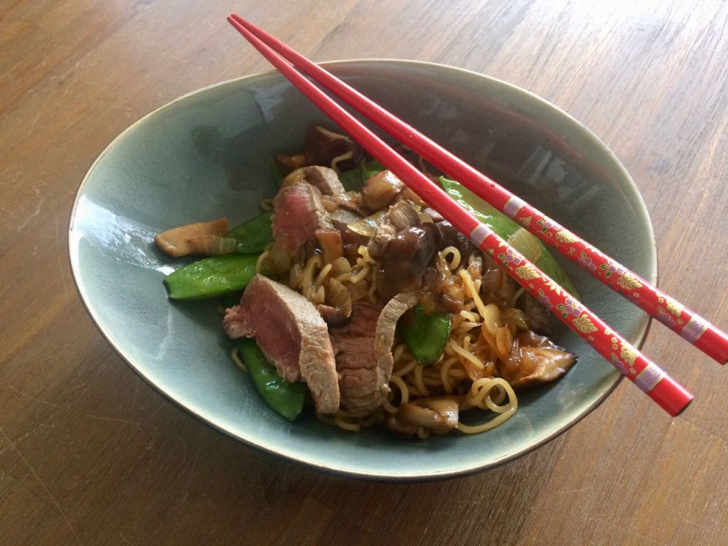 tien minuten maaltijd: noodles