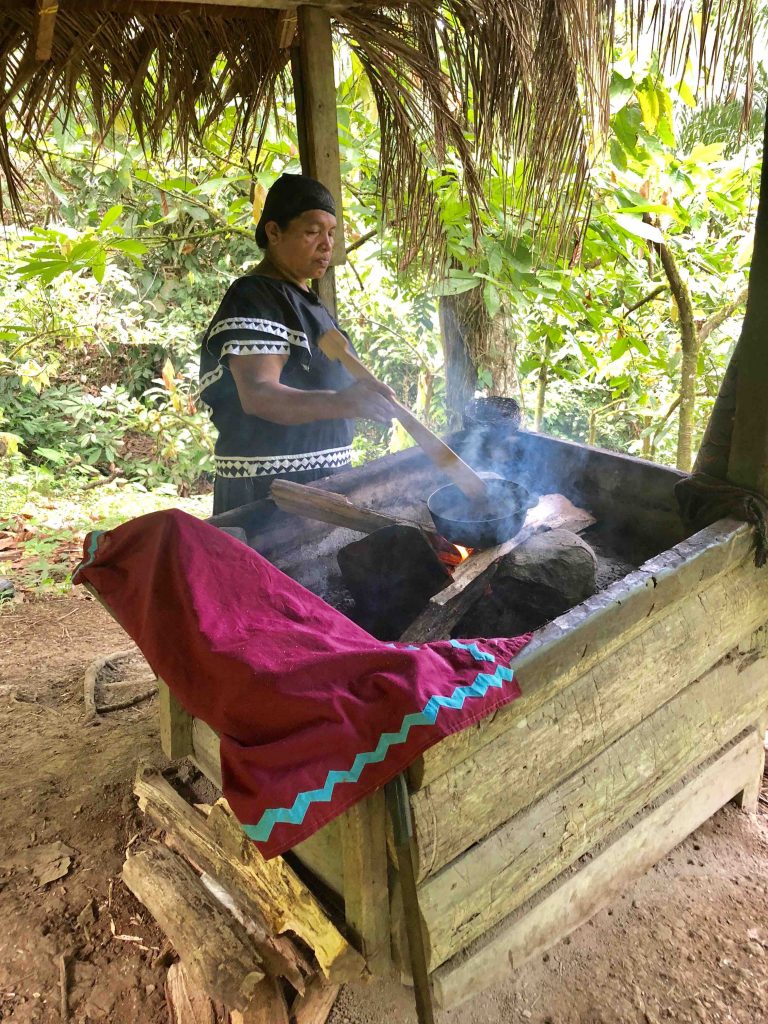 cacao bonen branden