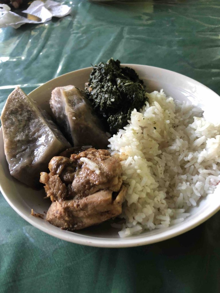 Lunch cacaoplantage