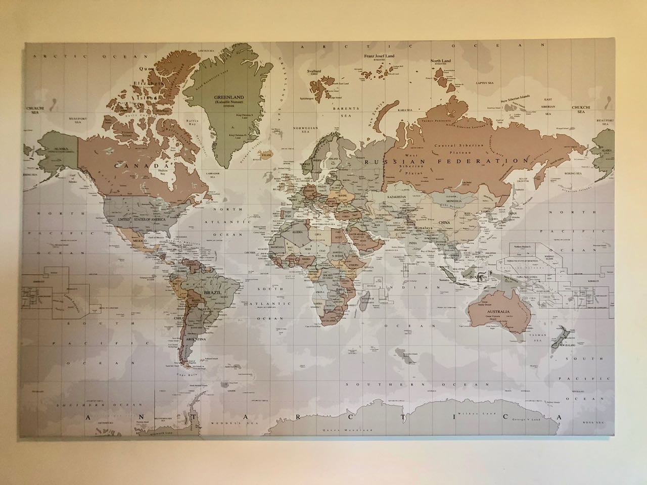wereldkaart