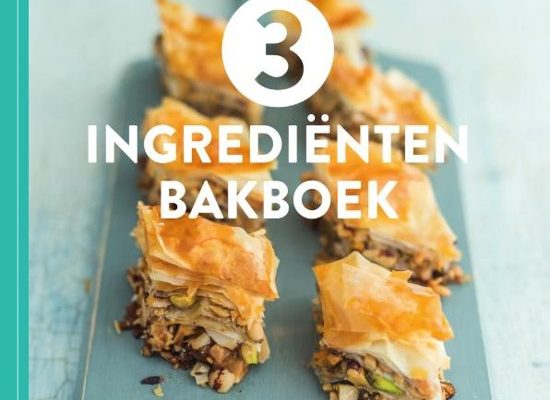 3 ingrediënten bakboek