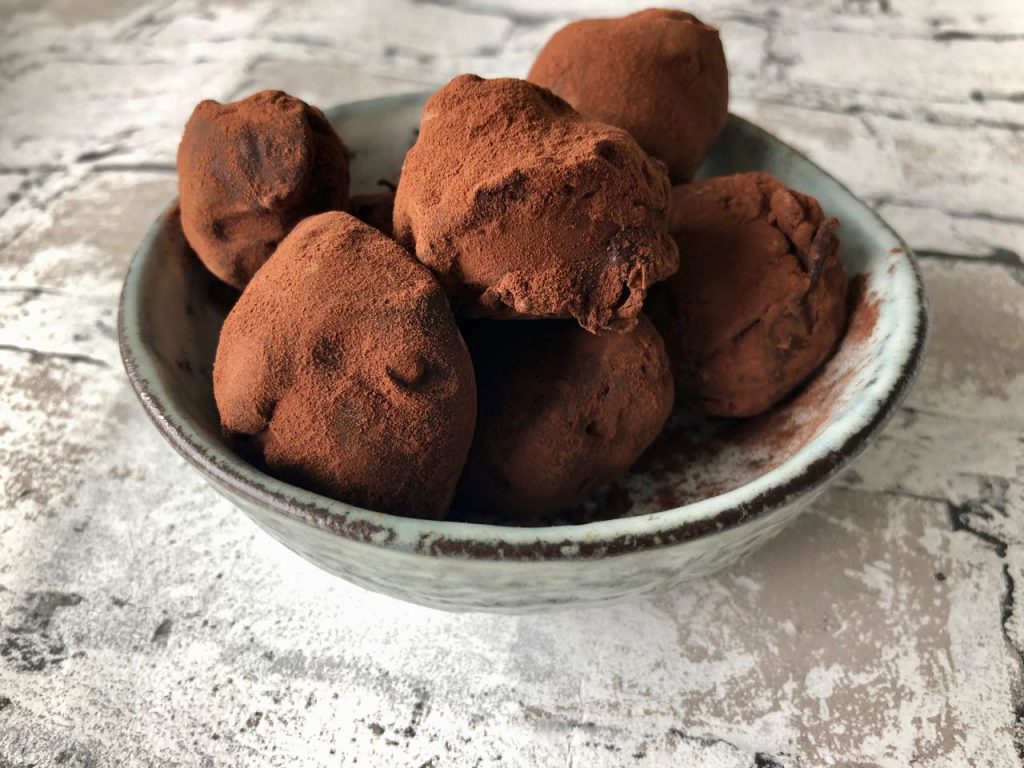 zelf slagroomtruffels maken