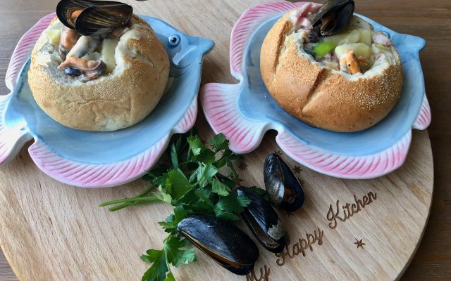 Clam chowder met Zeeuwse mosselen