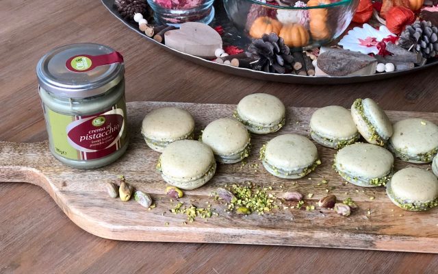 Pistache macarons