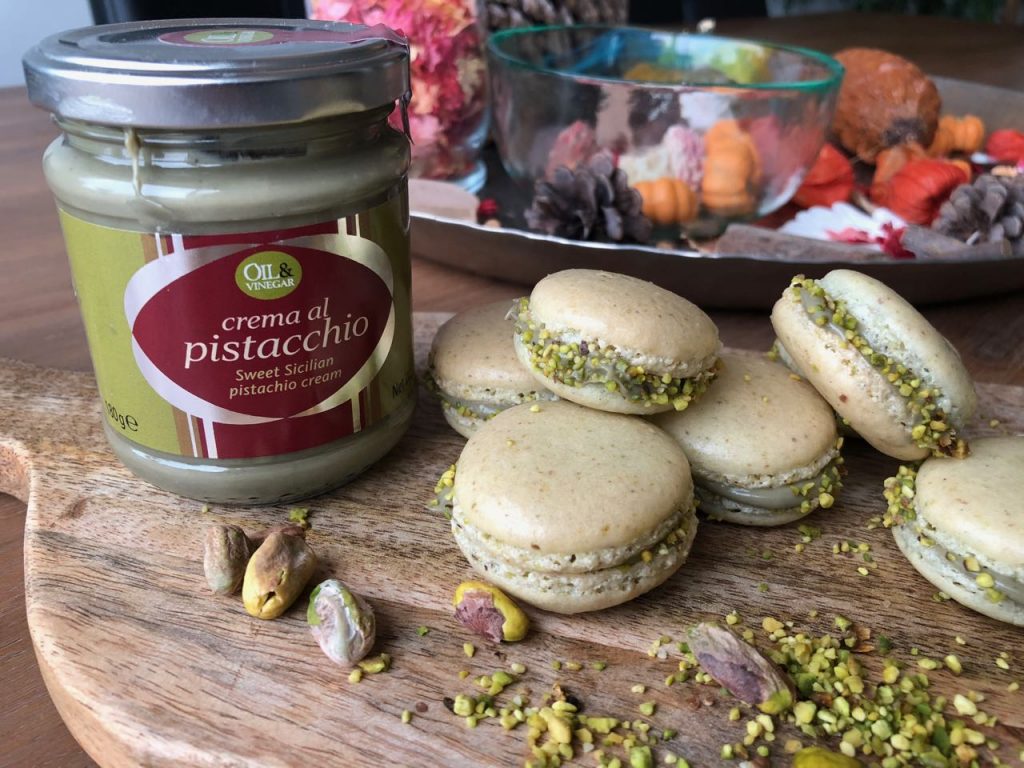 Pistache macarons