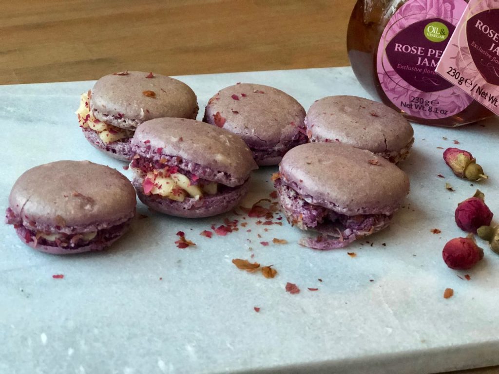rozenmacarons