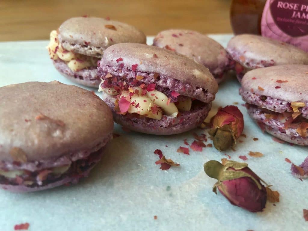 rozenmacarons