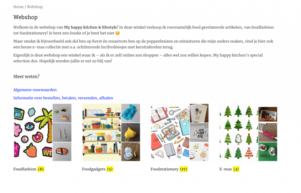 blogverjaardag feestweek dag 5 oude webshop