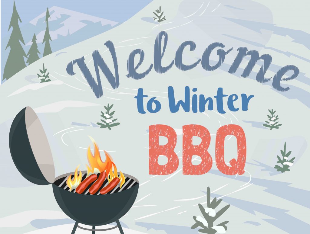 winter barbecue uitnodiging