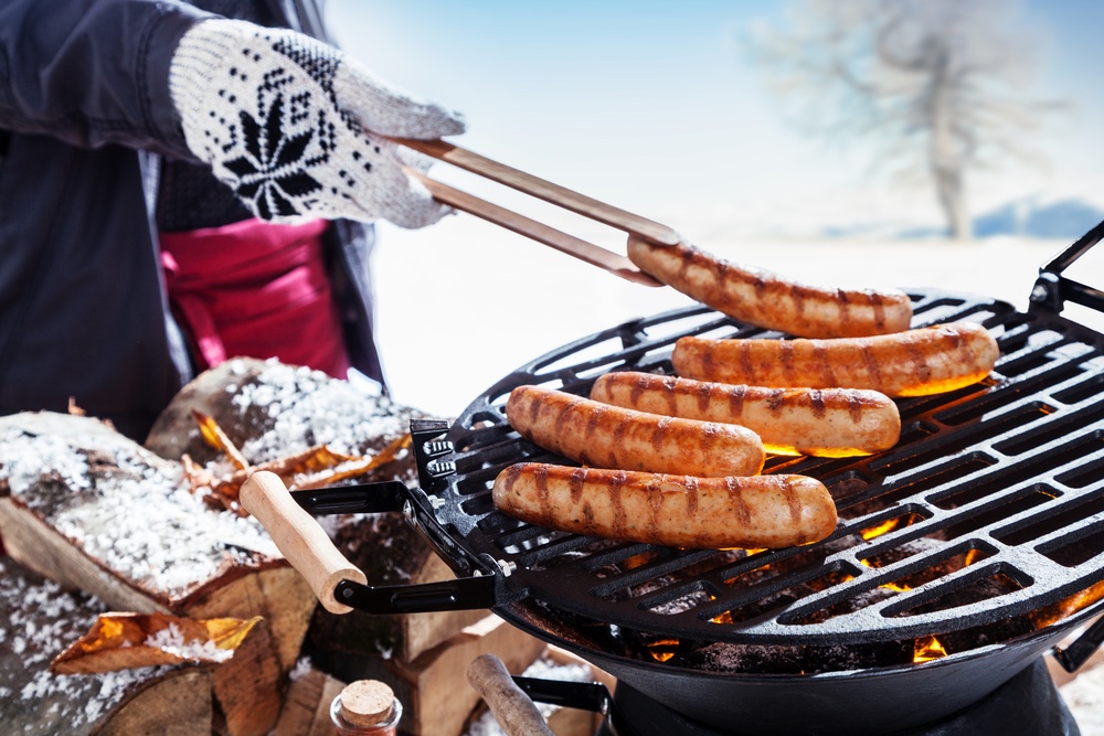 winter barbecue - barbecueën het hele jaar