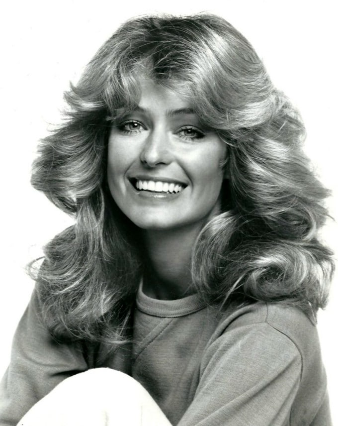 dagelijks leven in de jaren 70 - kapsel Farrah_Fawcett_1977