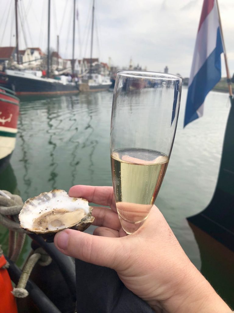 Oesters en champagne
