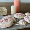 roze meringue lollies