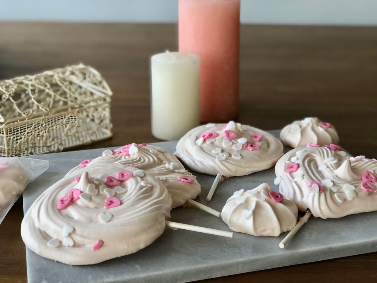 Roze meringue lollies (moederdagtip!)