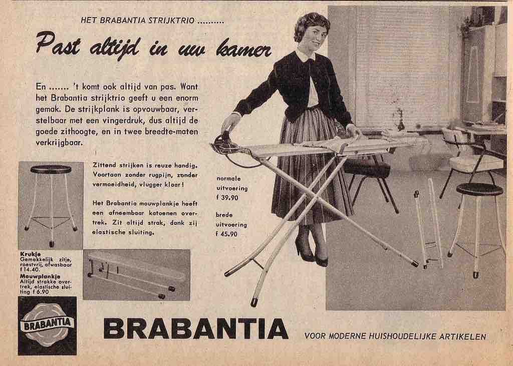 geschiedenis van Brabantia advertentie