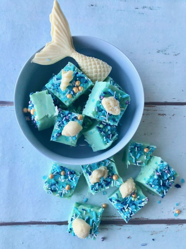 Mermaid fudge