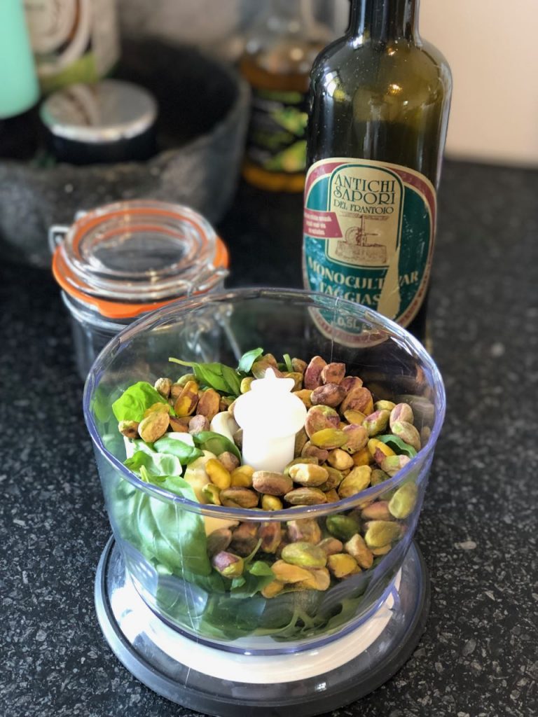 pesto maken