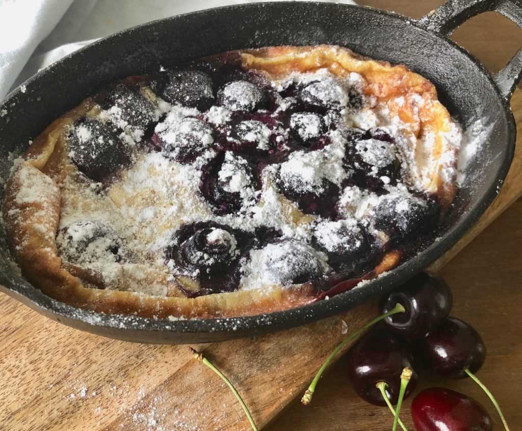 kersenclafoutis