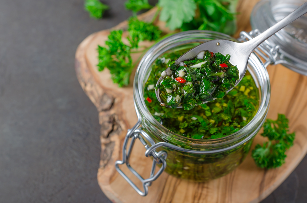 geschiedenis van beroemde gerechten - chimichurri