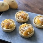 tartelettes met mango en kokos