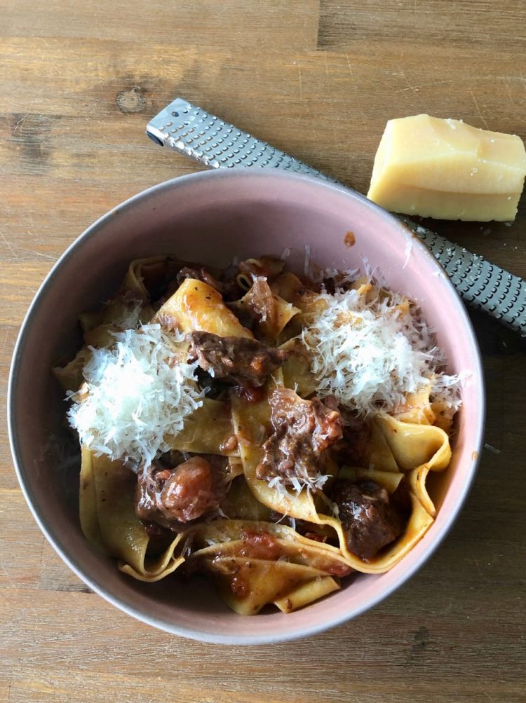 pappardelle al ragu