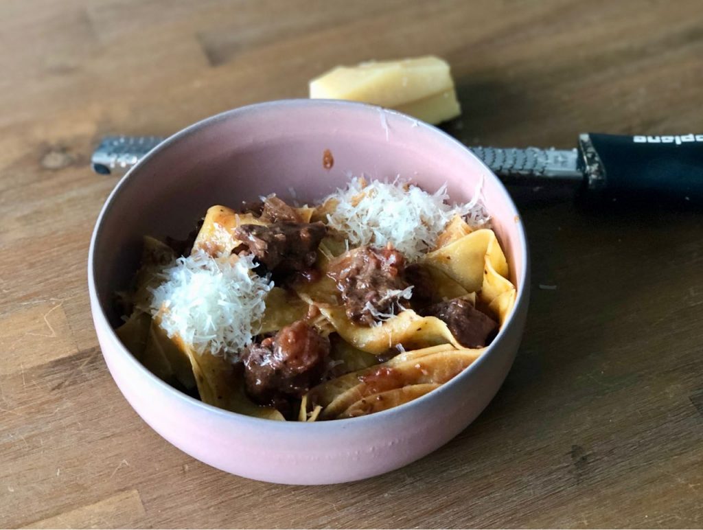 pappardelle al ragu