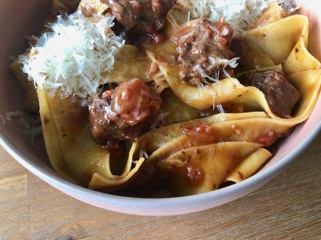 pappardelle al ragu
