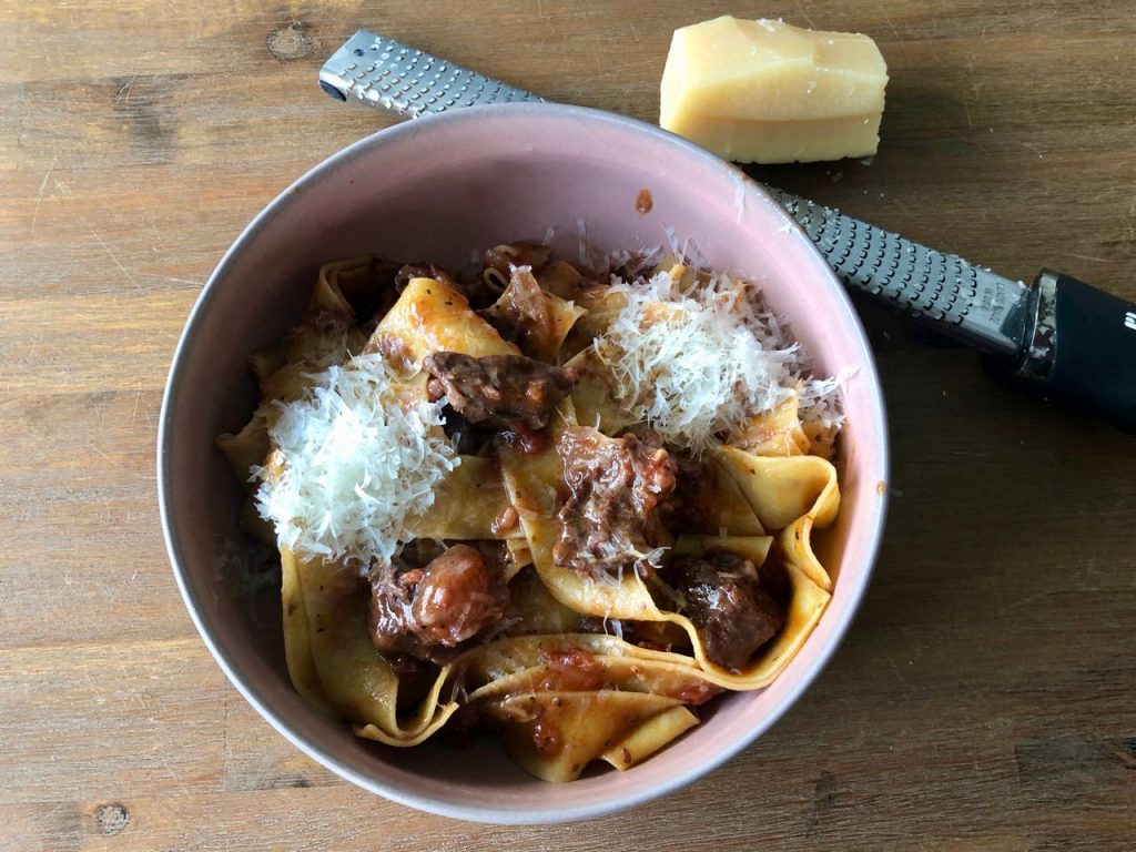 pappardelle al ragu