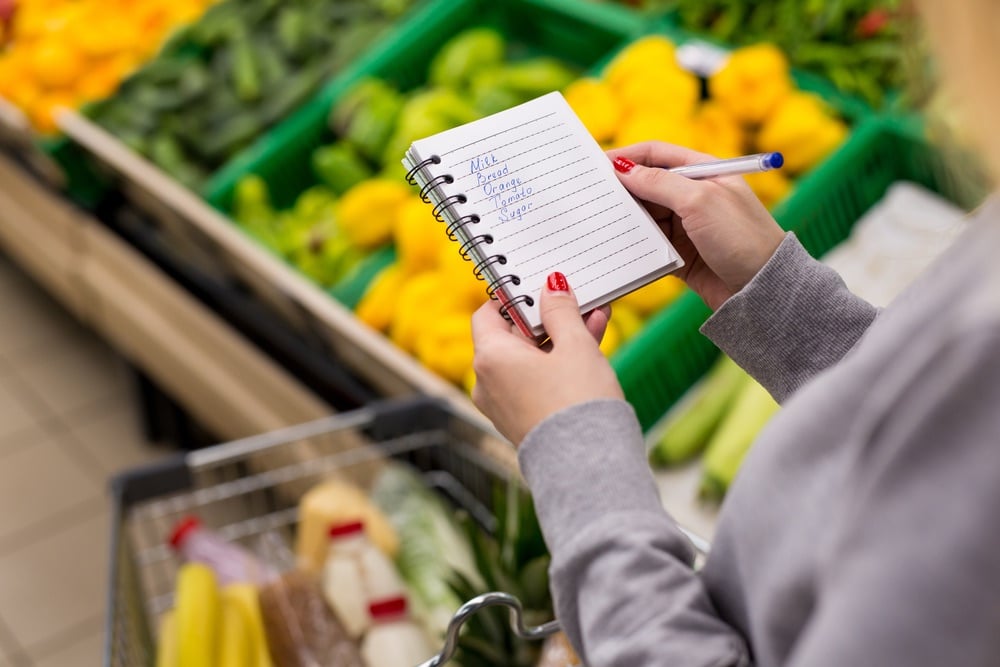 besparen op je boodschappen met boodschappenlijstje