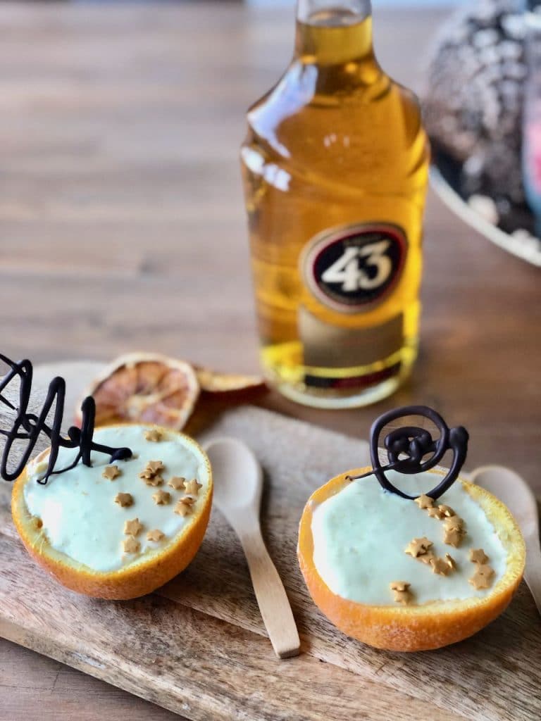 Semifreddo van sinaasappel