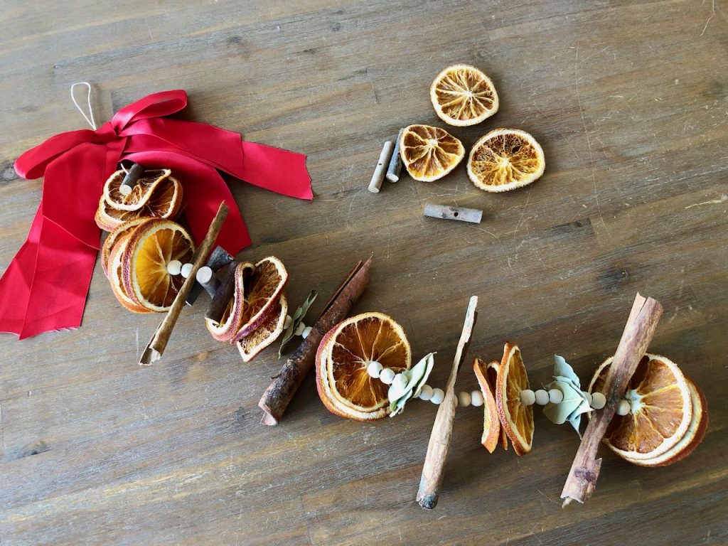 DIY kerstslinger