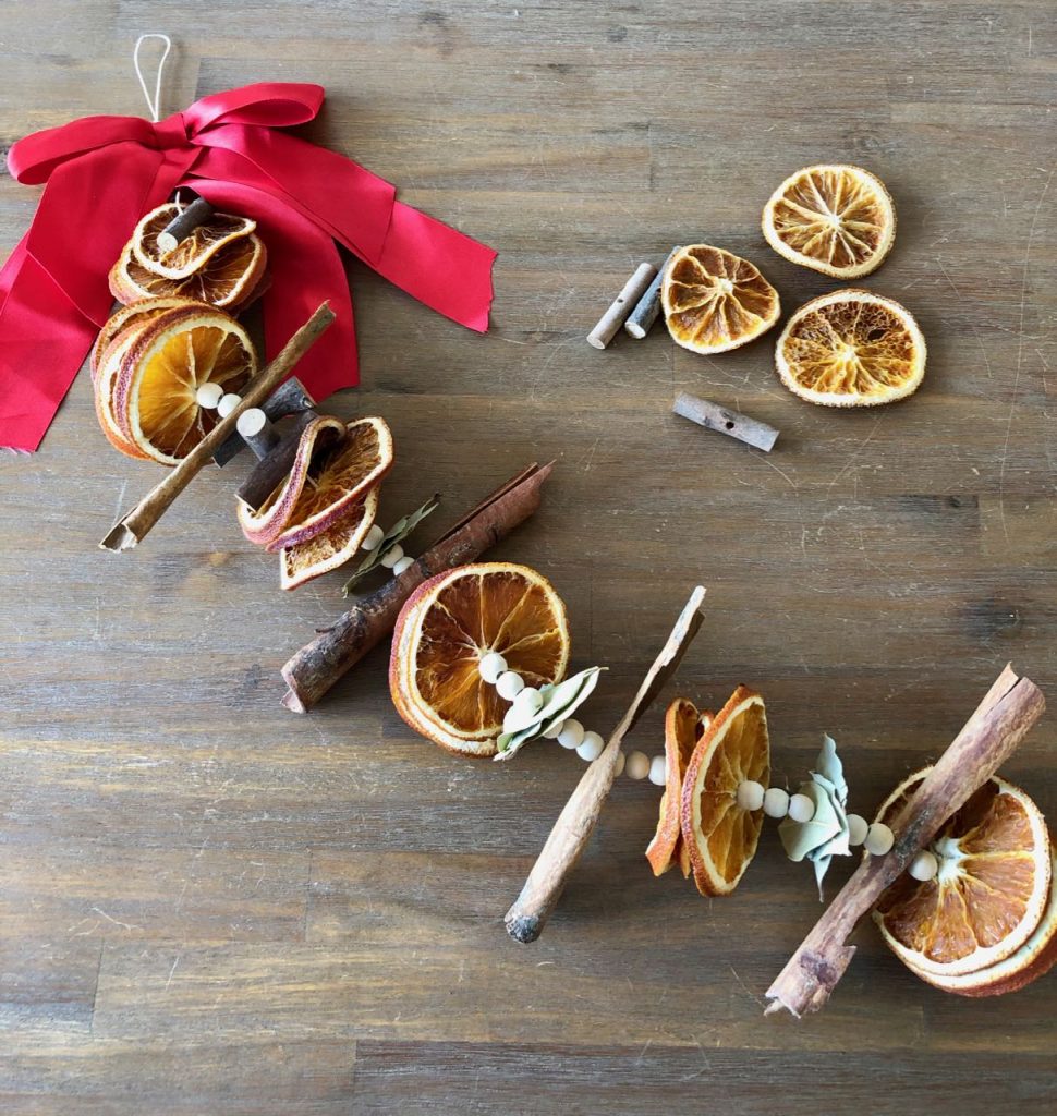 DIY kerstslinger