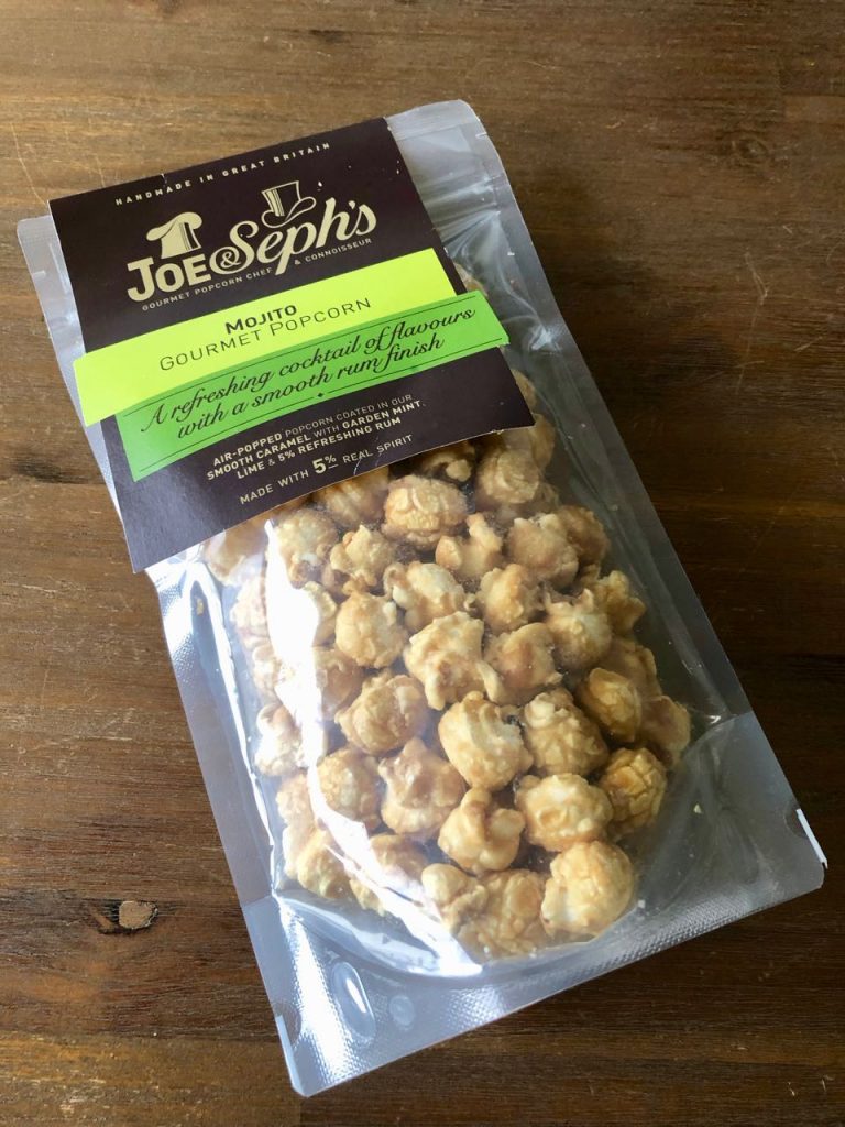 Mojito popcorn