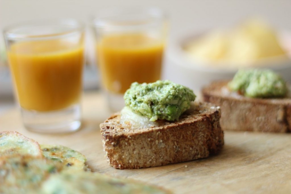 Vegetarische borrelplank