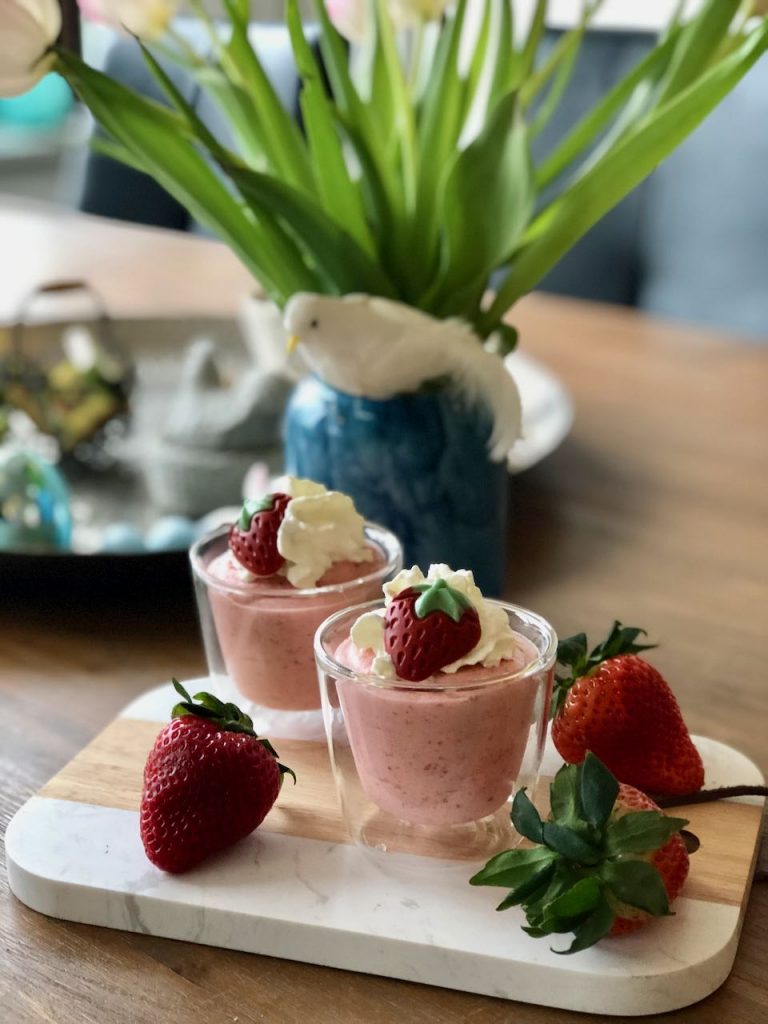 aardbeienmousse