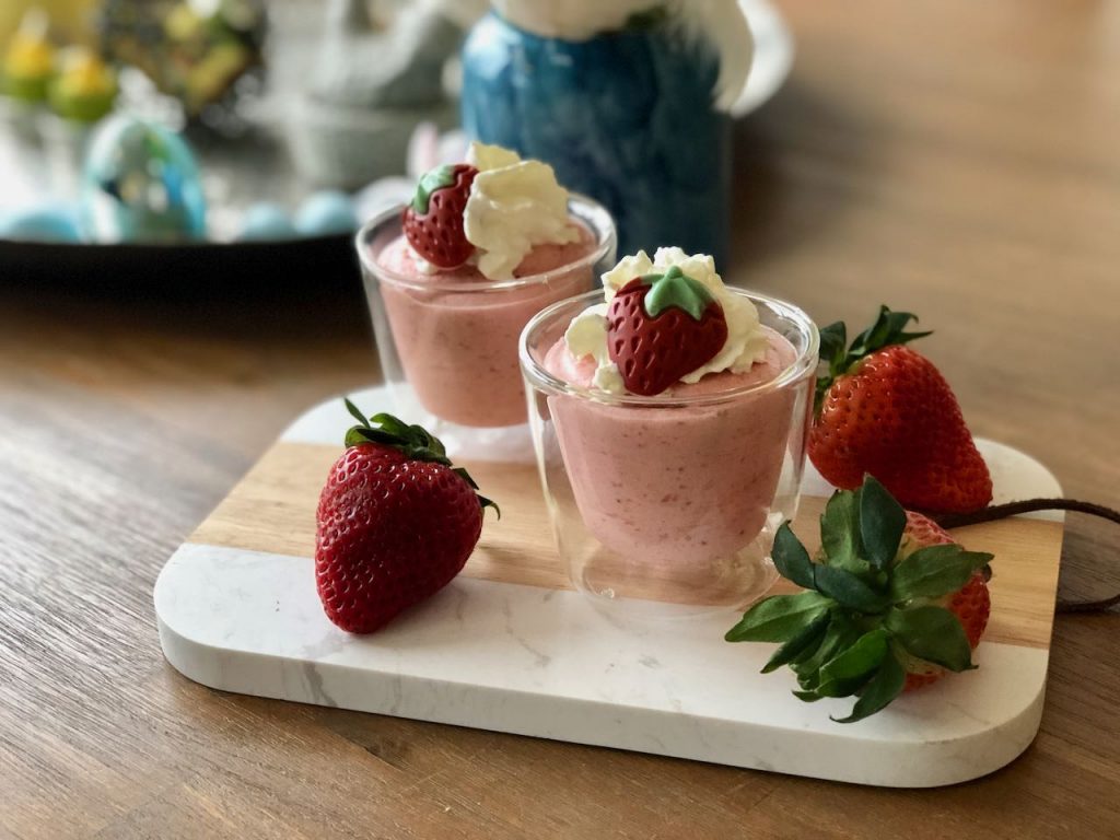 aardbeienmousse