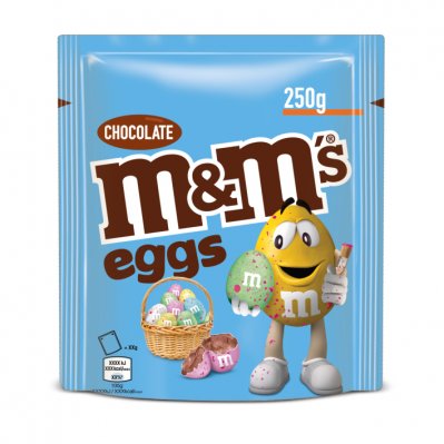 m&m eggs
