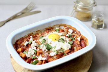 Shakshuka met kikkererwten