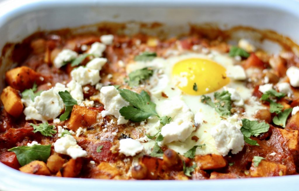 shakshuka met kikkererwten