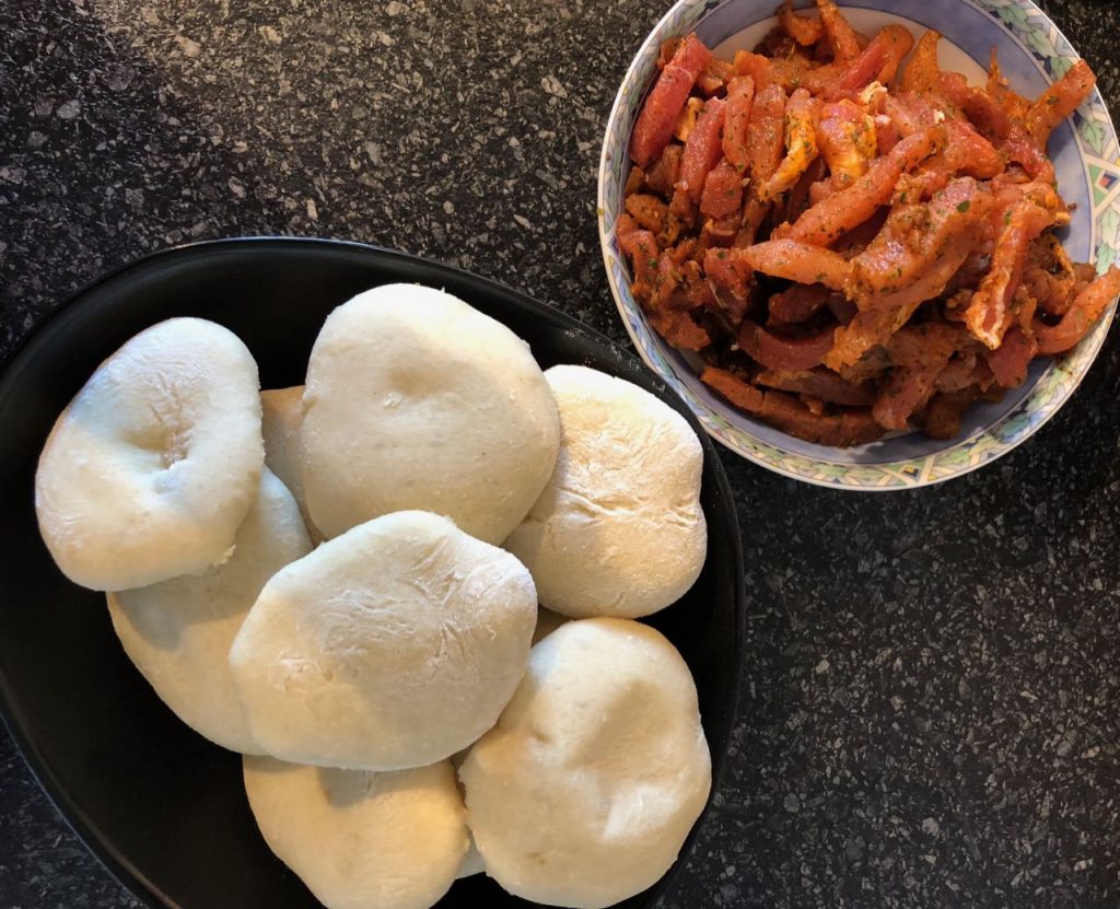 Mini pitabroodjes