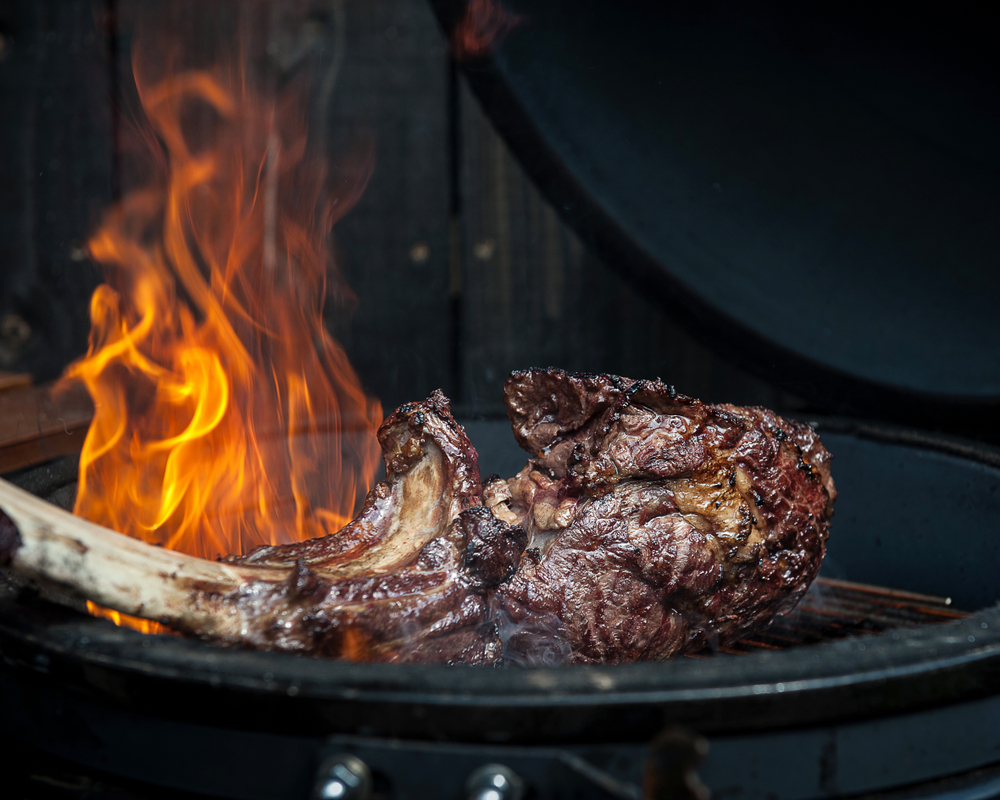 barbecueën op de kamado