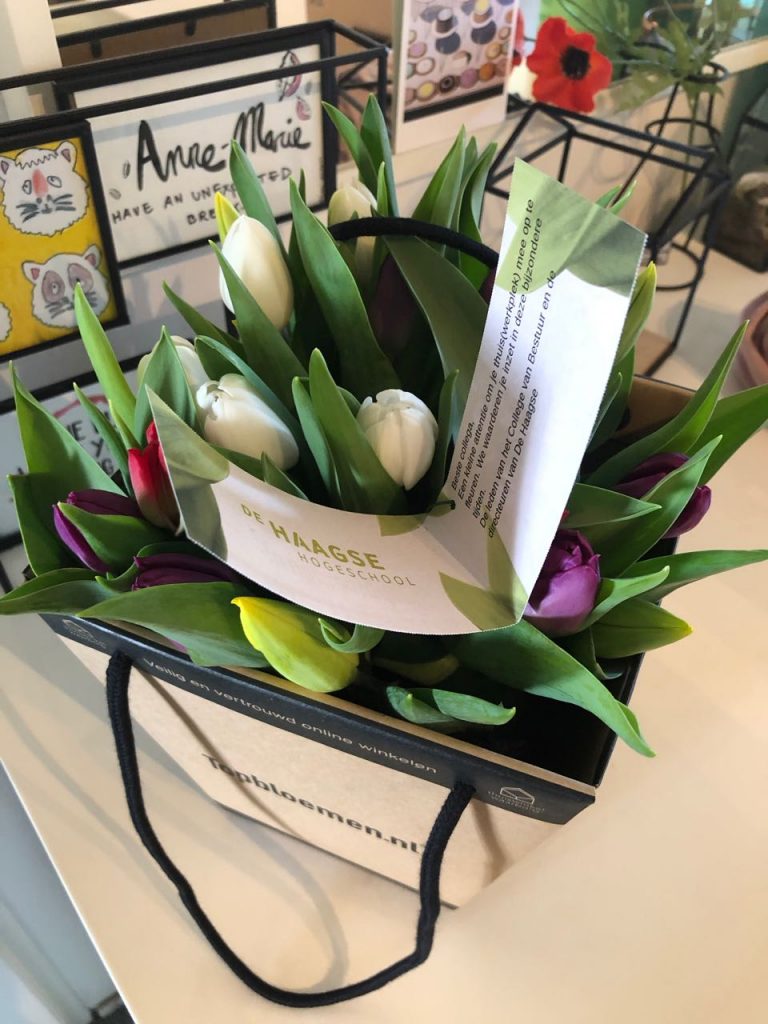 Bloemen van De Haagse Hogeschool