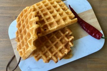 Hartige curry-kokos wafels