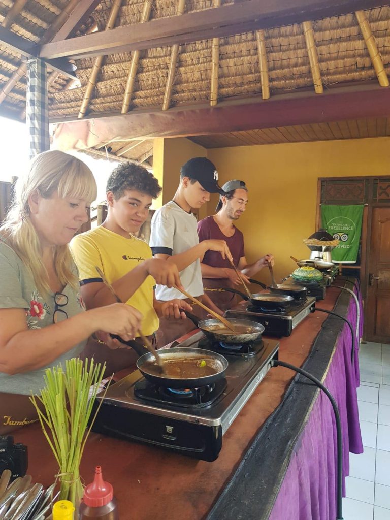 Kookworkshop op Bali