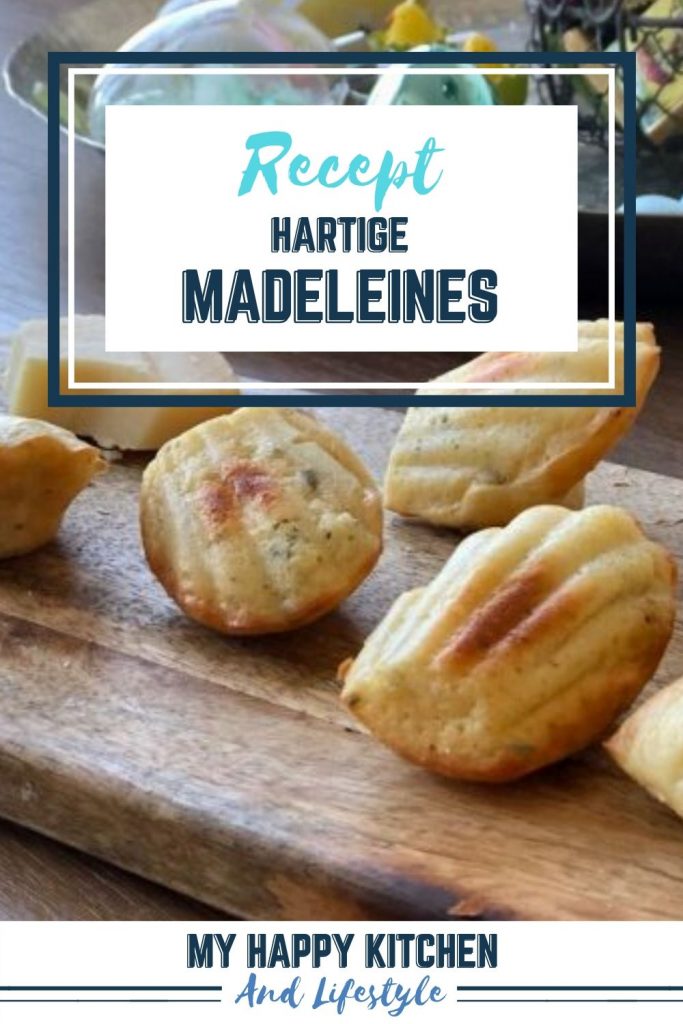 Pinterest pin Madeleines