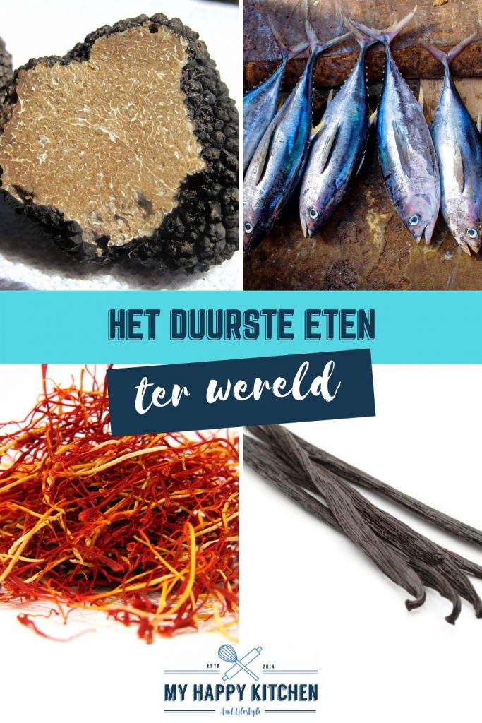 Pinterest pin duurste eten ter wereld