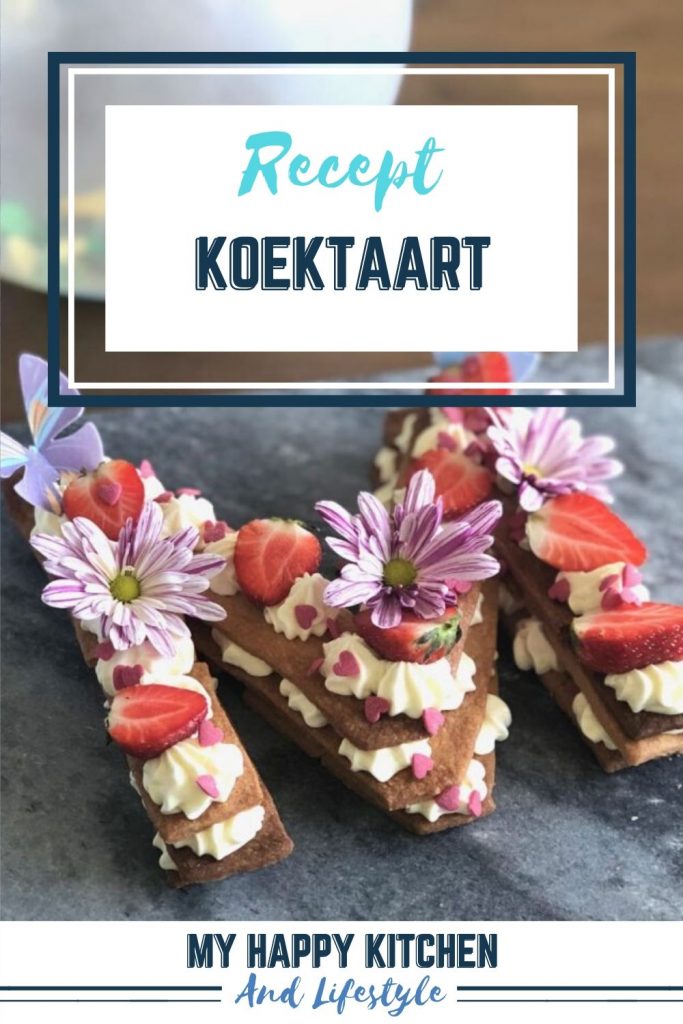 Pinterest pin koektaart